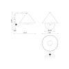 Remy 7-in Matte Black 1 Light Wall/Vanity