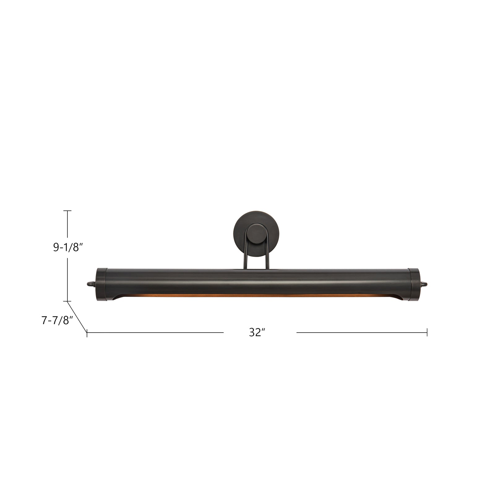 Wynwood 32-in Urban Bronze 2 Lights Wall/Picture Light