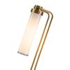 Wynwood 22-in Vintage Brass/Glossy Opal 1 Light Table Lamp