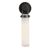 Wynwood 16-in Urban Bronze/Glossy Opal 1 Light Wall/Vanity
