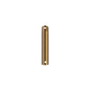 Fan Downrod 6-in Brushed Gold