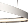 Yukon 19-in Polished Nickel LED Pendant