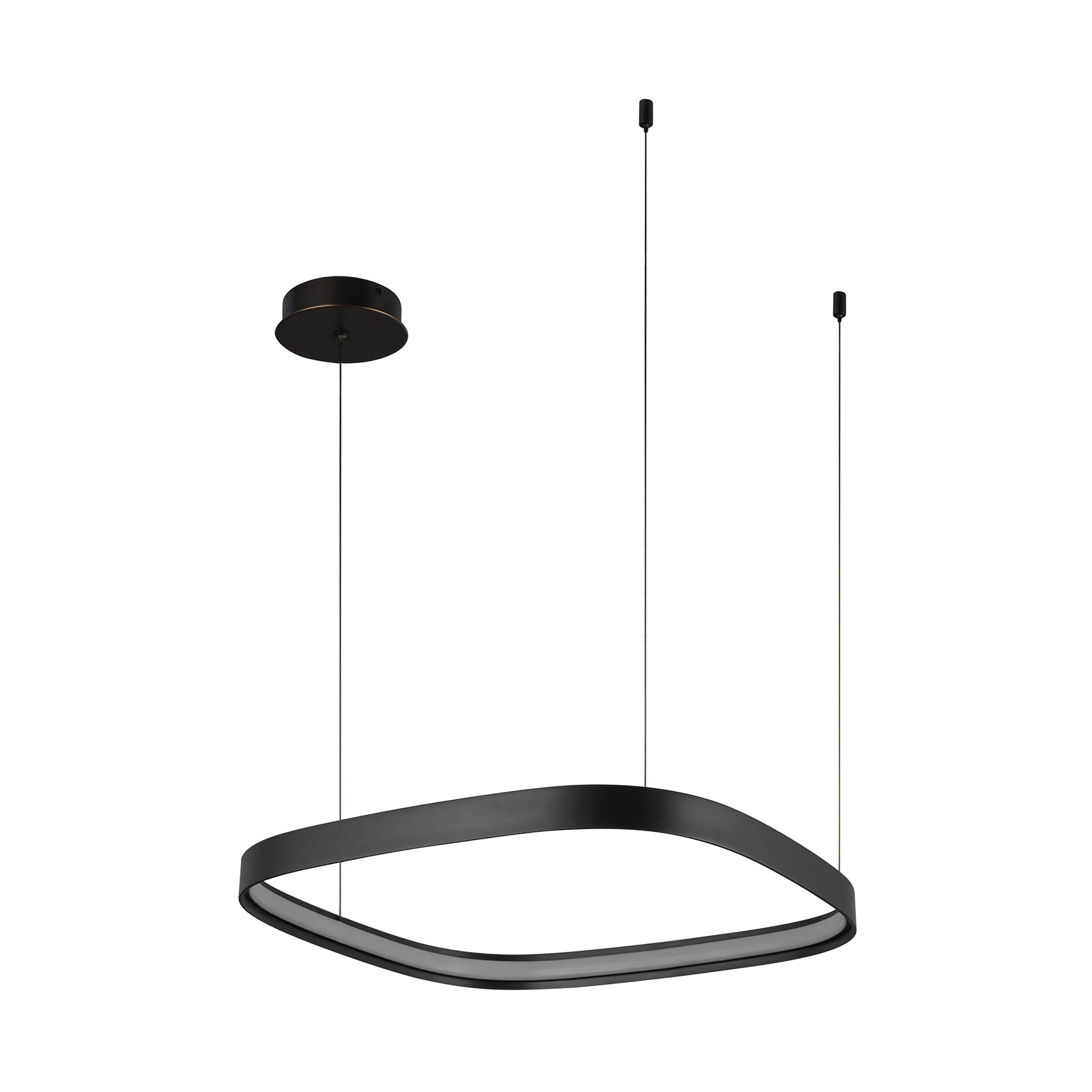 Yukon 19-in Urban Bronze LED Pendant