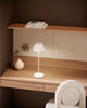 Zola 6-in White LED Table Lamp