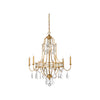 Buckhead Small Chandelier - Gold