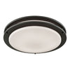 Clarion 14'' Wide 1-Light Flush Mount - Oil Rubbed Bronze