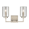 West End 14.5'' Wide 2-Light Vanity Light - Brushed Nickel