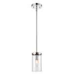 Oakland 4'' Wide 1-Light Mini Pendant - Chrome