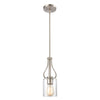 Market Square 5'' Wide 1-Light Mini Pendant - Brushed Nickel