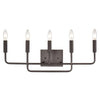 Park Slope 25'' Wide 5-Light Vanity Light - Oil Rubbed Bronze