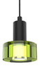 Black Socket - Green Color Gel Single Pendant