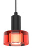 Black Socket - Red Color Gel Single Pendant