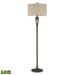 Martcliff 65'' High 1-Light Floor Lamp - Burnished Bronze - Includes LED Bulb