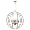 Lasso 32'' Wide 8-Light Chandelier - Gray