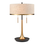 Magnifica 22'' High 2-Light Table Lamp - Black