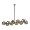 Affinity 45'' Wide 10-Light Chandelier - Chrome