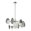 Dream Catcher 37'' Wide 12-Light Chandelier - Chrome