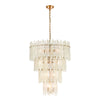 Brinicle 26'' Wide 18-Light Chandelier - Aged Brass