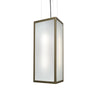 Duo 24" x 12" Triangular Pendant (19439)