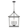Emmett 17'' Wide 4-Light Pendant - Matte Black