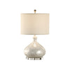 Capiz Shell Bottle Lamp
