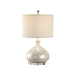 Capiz Shell Bottle Lamp