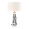 Habel 31'' High 1-Light Table Lamp - White Glaze