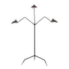 Risley 81.5'' High 3-Light Floor Lamp - Matte Black
