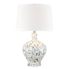 Rueben Crescent 27'' High 1-Light Table Lamp - Blue