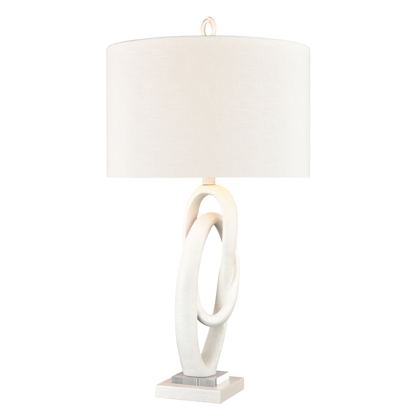 Jovian 30'' High 1-Light Table Lamp - Matte White