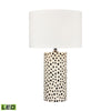 Signe 26'' High 1-Light Table Lamp - Cream - Includes LED Bulb