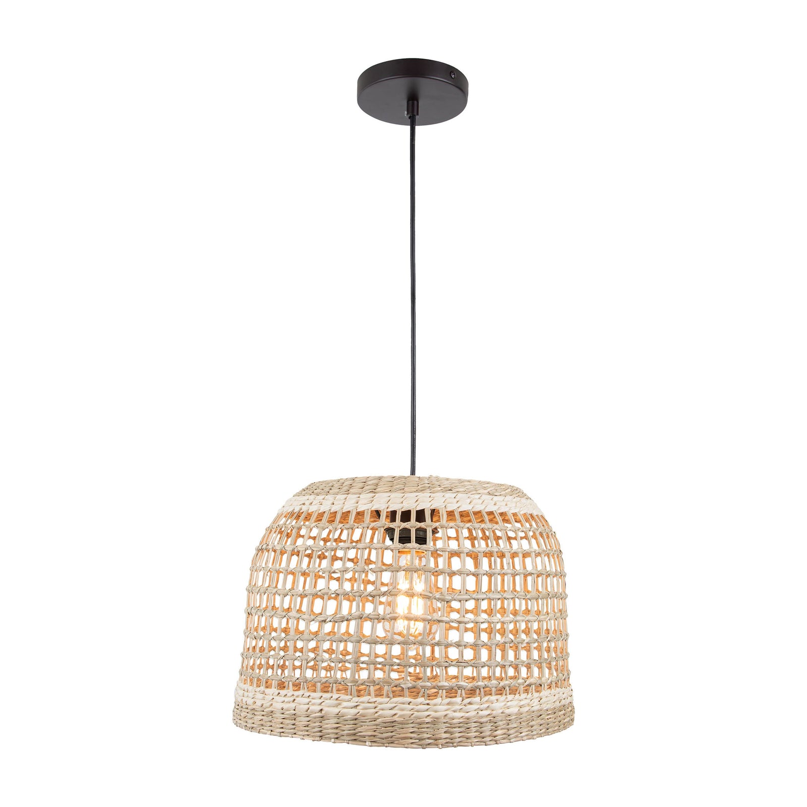 Silay 13'' Wide 1-Light Pendant - White