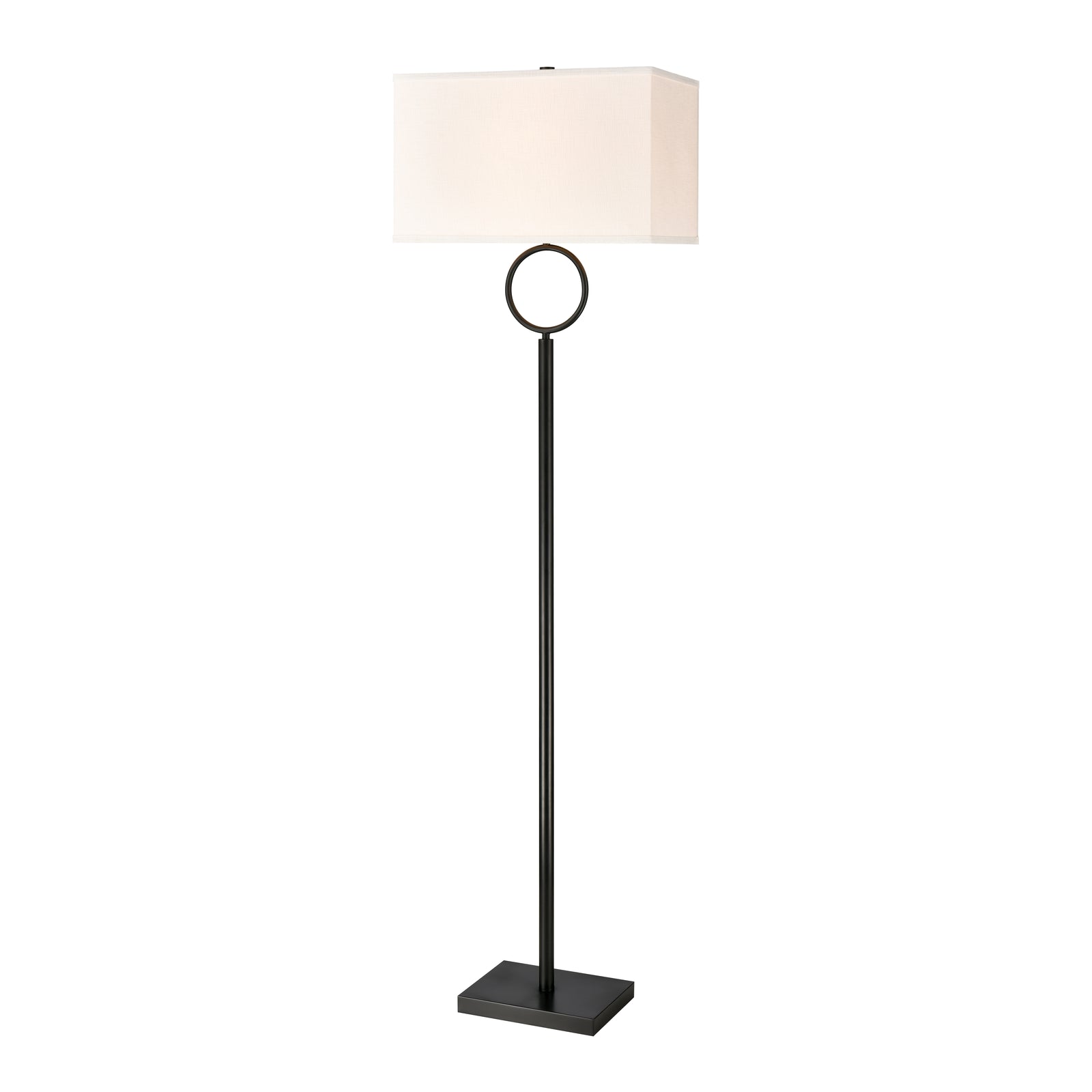 Staffa 62'' High 1-Light Floor Lamp - Matte Black