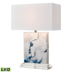 Belhaven 28'' High 1-Light Table Lamp - Blue - Includes LED Bulb