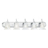 Homestead 36'' Wide 5-Light Vanity Light - Chrome