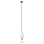 Elipse 6'' Wide 1-Light Mini Pendant - Painted Bronze
