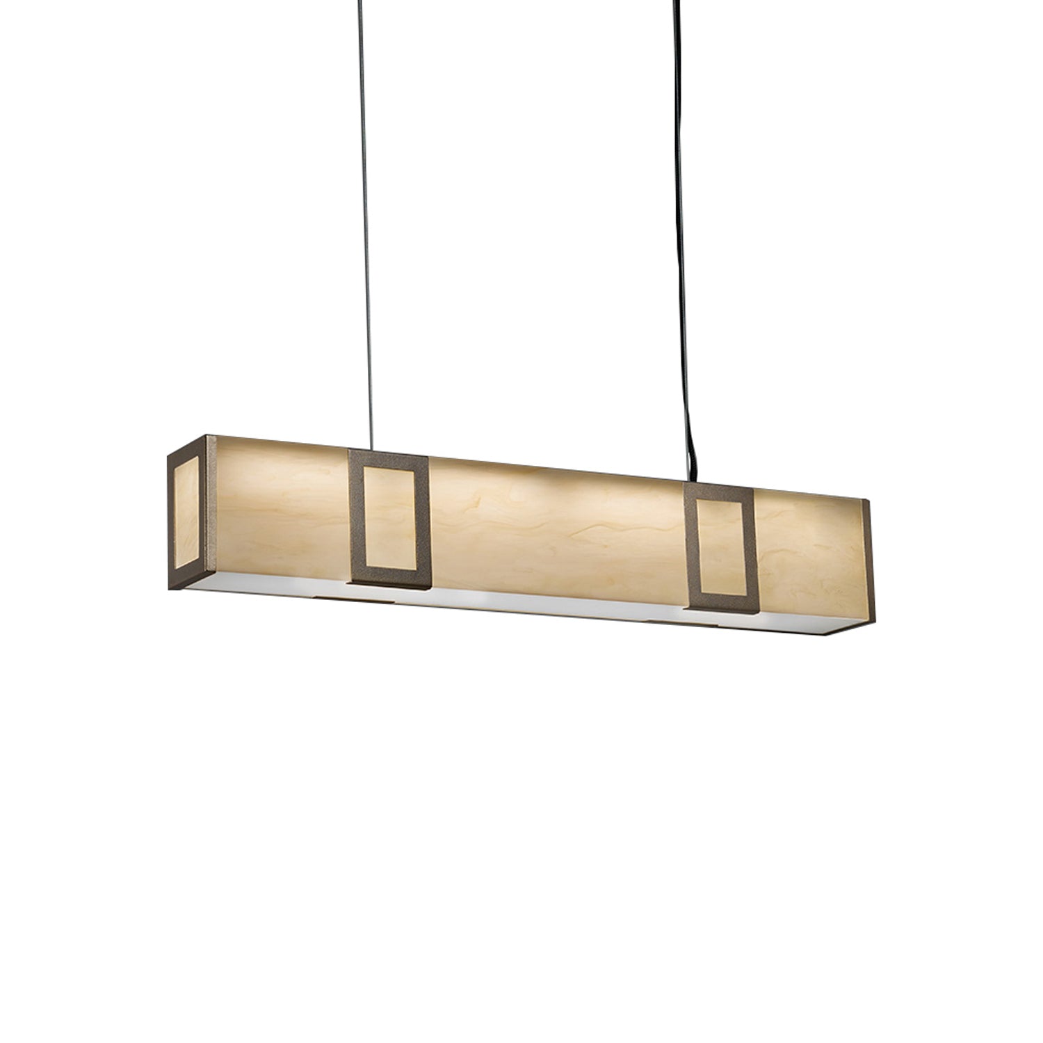 Strata 6" x 4" Linear Pendant (17372-24)